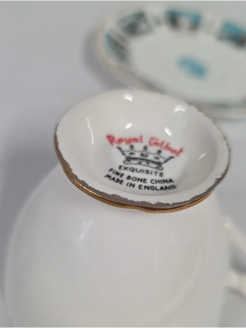 Vintage MCM 1962 Royal Talbot Seattle World's Fair Teacup & Saucer Set
